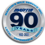 MARTIN: 90 Years logo (1932 - 2022).