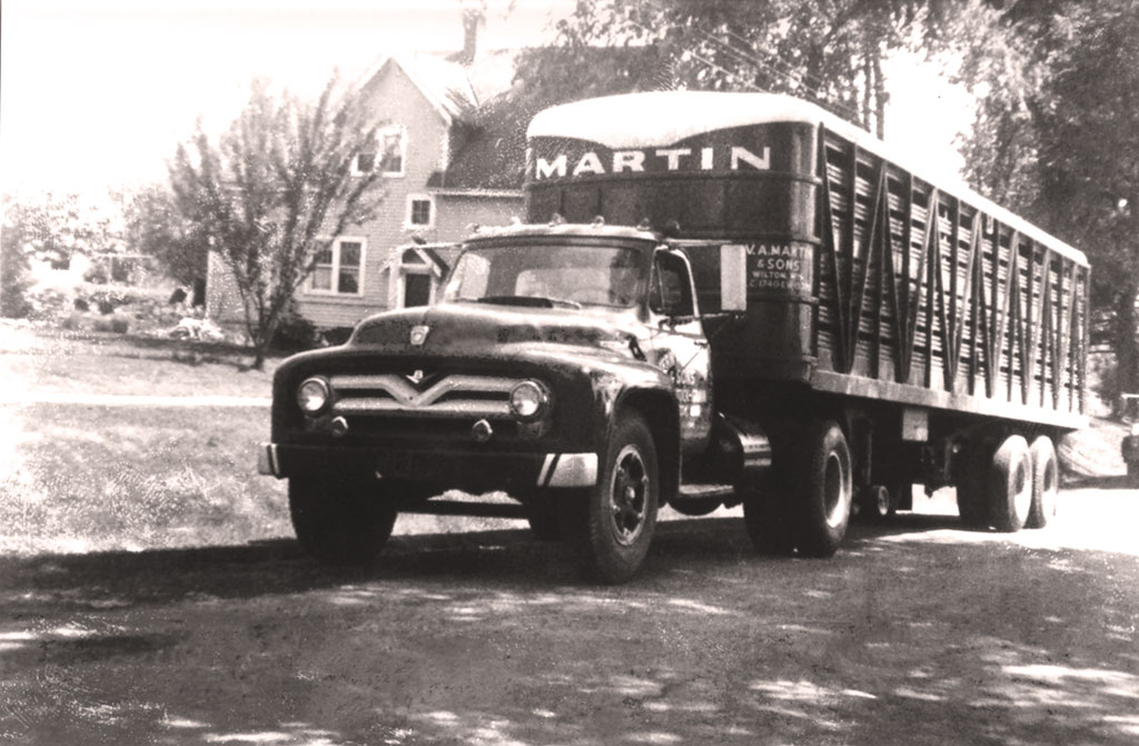 V.A. Martin & Sons truck from the 1960's.